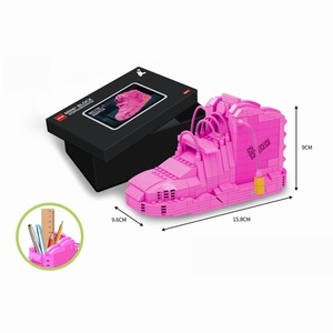 Zapatillas de baloncesto famosas, modelo de bloques de construcción, juguetes, gran oferta, 2023 - Product Image 5