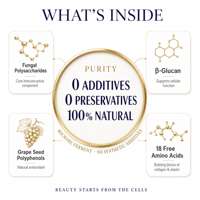Boisson à l'extrait de champignons fermentés naturels, extrait liquide de polysaccharides fongiques, liquide oral de qualité alimentaire