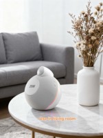 Nouvelle station de charge rapide tendance 2026 5-en-1 avec lumière d'ambiance, haut-parleur, chargeur sans fil magnétique 25W pour smartphone, montre et écouteurs
