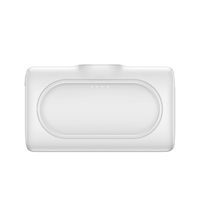 Mini chargeur de téléphone portable en forme de capsule 10000mAh, charge rapide 22.5W, portable, câble pliable intégré, type-C 15W/20W, cadeau personnalisé OEM