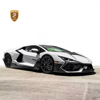 Kit de carrosserie MSY en fibre de carbone pour Lamborghini Revuelto jupes latérales avant diffuseur arrière capot moteur becquet aile kit de carrosserie