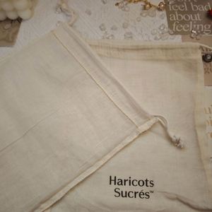 Custom Logo Printed Cotton Gauze Jewelry <b>Candle</b> Bag Organic Drawstring Christmas Gift Dust Pouch Shoes Cloth Packaging Pouch - Product Image 6