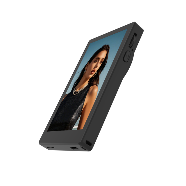 Magnetic Phone Vlog Selfie Monitor Screen with Audio and Touch Screen Wireless Recording Back Camera Selfie Monitor with Speaker