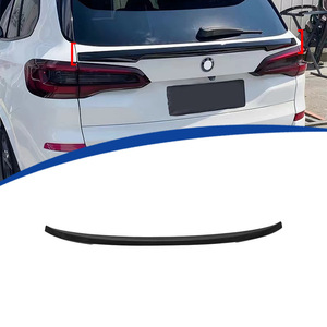 Bmw Rear Spoiler G07 <b>Black</b> Abs <b>Wing</b> Trunk Lip For X7 2020 2024 Adhesive Installation - Product Image 1