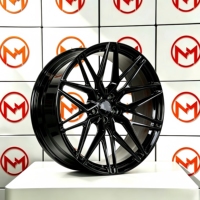 Velg Mobil Penumpang Maxtera Forged Custom 1-Piece EVO-5 Style untuk BMW M3 M4 M5 M8 XM X7 Audi RS AMG GT Porsche Tesla Alloy Rims