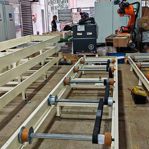 Fabrika ve iş montaj hattı için yüksek kaliteli endüstriyel yük yerçekimi silindir tablosu makaralı konveyör - Product Image 3