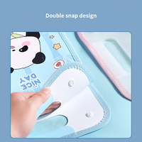 Carpeta de Archivos Expandible Vertical Portátil con Diseño de Dibujos Animados, Bolsa Organizadora de Documentos A4 de PP para Papelería y Artículos Personales, Venta al Por Mayor