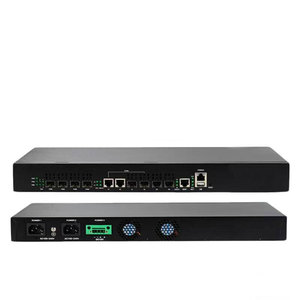 อุปกรณ์รักษาความปลอดภัยใยแก้วนำแสง 4 พอร์ต EPON OLT อัปเกรด Optical Line Terminal ระบบจ่ายไฟคู่ ความเร็ว 1.25Gbps แบบสมมาตร อัตราส่วนการแยก 1:64 - Product Image 4