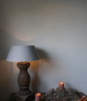 Elektrische Art-Deco-Stil Handgefertigte Ovale Holz-Stehlampe Pflanzenmuster Dekorative Beleuchtung für Wohnzimmer Studio Restaurant