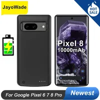 Coque Batterie 10000 mAh pour Google Pixel 6 7 8 Pro, Étuis pour Téléphone Pixel 8 Pro, Housse Chargeur Batterie, Power Bank
