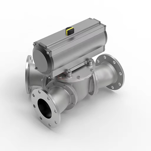 Thép không gỉ và thép carbon khí nén hoặc trọng lực ba chiều van chuyển hướng với độ an toàn cao - Product Image 6