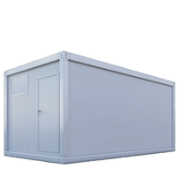 Casa Modular Prefabricada Portátil de Lujo Moderna con Panel de Entresuelo, Espacios para Apartamentos y Oficinas, 20 pies