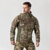 UF Léger Imperméable Camouflage Tactique Soft Shell Veste Ultra-léger 3M Chaud Polaire pour Plusieurs Terrains