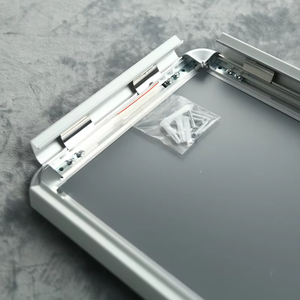 Hot Sale Sturdy Aluminum <b>Picture</b> Display <b>Frame</b> with 25mm Profile for Commercial Indoor Use - Product Image 6