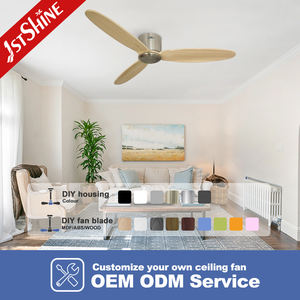 1stshine Ventilador de Techo Dormitorio Eficiente DC Motor Estable Bajo Ruido 52 Pulgadas Control Remoto Ventiladores de Techo - Product Image 4