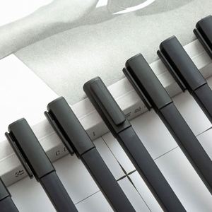 Bolígrafo de Goma Cuadrado Negro con Logotipo Personalizado al por Mayor, Artículos de Papelería Personalizados para Regalos - Product Image 3