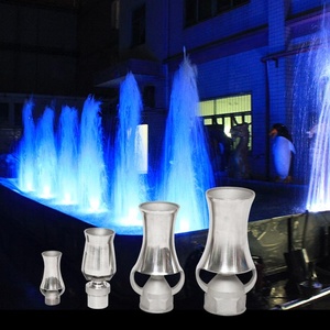 Fontaine <span class=keywords><strong>à</strong></span> eau commerciale moderne Fenlin en acier inoxydable 304, tour de glace, éclairage LED multicolore écologique, musique/PLC/DMX512 - Product Image 6