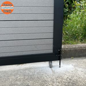 Límites exteriores de bajo mantenimiento con nuestras puertas Premium, diseñadas para una máxima resistencia a la intemperie/UV. Cercado WPC. - Product Image 5