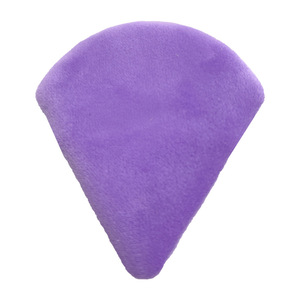Custom Logo Triangle Cotton Makeup Puff Super Soft Washable Skin Friendly <b>Foundation</b> Powder Puff - Product Image 4