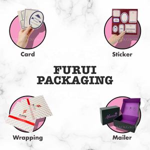 Boîtes d'expédition écologiques pour produits de beauté avec logo personnalisé, cœur rouge, papier gaufré rose, fournisseur d'emballages pour soins personnels, personnalisé - Product Image 2