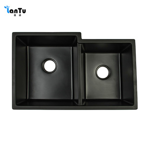 Évier de cuisine moderne pour la maison Cuvette de lavage des légumes Double évier Vente directe de l'usine d'origine, grande remise - Product Image 4