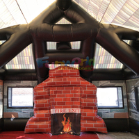 Tente de fête gonflable géante de qualité commerciale pour l'extérieur, style pub irlandais, avec garantie d'un an, tissu Oxford durable, résistante au vent, installation facile