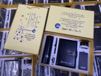 Juego de caja de regalo para cuaderno de estilo chino de bajo precio, suministros corporativos de oficina, Taza Termo Led inteligente de temperatura, juego de regalo de empresa 2024