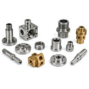 Piezas de Mecanizado CNC Personalizadas con Fresado y Torneado de Precisión para Componentes Metálicos - Opciones en Bronce y Acero Inoxidable - Product Image 1