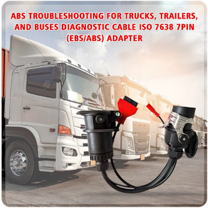 Cable Adaptador EBS ISO 7638 OBD2 para Diagnóstico de Remolques para Bosch, para Autel, para <span class=keywords><strong>Autocom</strong></span> y Otros Vehículos de Carga - Product Image 5