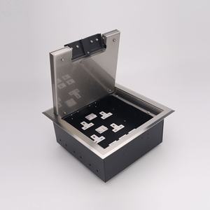 Boîte de sortie au sol avec prise électrique, boîte de base et sortie de câble à fermeture automatique - Product Image 4