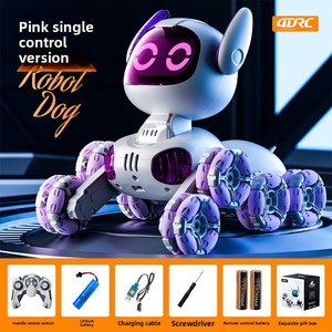 AJB Cane Robot Telecomandato Elettrico 2.4G con Funzioni Acrobatiche, Molteplici Posizioni, Interazione e Carino al Tatto, Realizzato in Plastica - Product Image 3