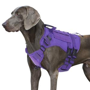 Large Pet Towing Rope Outdoor Towing <b>Harness</b> Explosion Proof Punching Handle Chest <b>Harness</b> <b>Adjustable</b> Mesh Size - Product Image 1