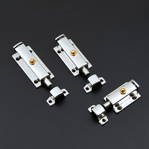Automatic <b>Spring</b> <b>Door</b> Bolts Stainless Steel Bright Finish Easy Installation For Wooden <b>Doors</b> And Windows - Product Image 1