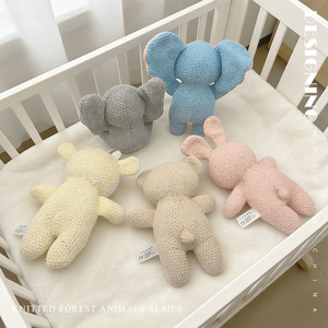 Juguete <span class=keywords><strong>de</strong></span> Peluche <span class=keywords><strong>de</strong></span> Animales Hecho a Mano, <span class=keywords><strong>Amigurumi</strong></span>, <span class=keywords><strong>Muñeco</strong></span> <span class=keywords><strong>de</strong></span> Algodón Tejido, Lindo, para Bebé y Regalo - Product Image 4