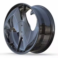 Jantes de voiture pour passagers XL légères en chrome, 1 pièce, 22 24 pouces, 5x112 5x120 5x114.3, jantes monobloc forgées, jantes personnalisées pour BMW