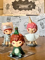 Figurines d'action officielles Popmart HIRONO Little Mischief Series en PVC, poupées personnalisées, boîte mystère de 12 figurines, 100 % authentiques, échelle 1/100, pour la maison