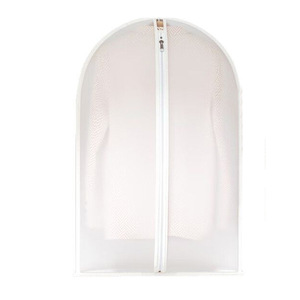 Funda protectora para ropa, de tela no tejida, rectangular, con gancho, a prueba de humedad, para guardar trajes y abrigos, para uso en armarios. - Product Image 5