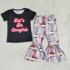 Yawoo Designs Ensembles de Vêtements de Boutique pour Bébés Filles, Tenues Printemps Tie-Dye Imprimé Délavé, Vêtements Enfant en Gros - Product Image 5