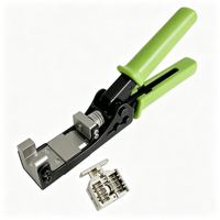 Pince à sertir RJ45 à 90 degrés pour module Krone, outil de poinçonnage pour terminaison de câble réseau Keystone Jack