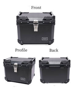 Boîte à bagages arrière pour moto 47L par <span class=keywords><strong>JDR</strong></span> - Construction en ABS durable, garantie <span class=keywords><strong>de</strong></span> qualité d'un an - Product Image 2