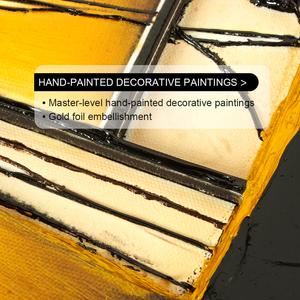 Póster <span class=keywords><strong>de</strong></span> Arte Abstracto Minimalista con Elementos <span class=keywords><strong>de</strong></span> Veleros, Pintura Moderna para Decoración del Hogar, Mural <span class=keywords><strong>de</strong></span> Lienzo Pintado a Mano - Product Image 4