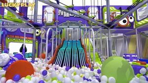 LUCKYPLAY Parque de Aventuras Interior con Circuito de Cuerdas en Altura - Modelo de Parque de Aventuras Luckyplay con Certificación CE, Tamaño Personalizado - Product Image 2