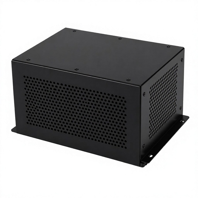3U Rackmount Server Chassis ATX Micro ATX Mini ITX Cooling Fan Metal Enclosure