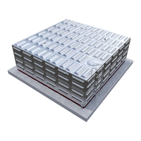 Réservoir d'eau rectangulaire en acier inoxydable |   Réservoir d'eau de type panneau carré SUS304, directement de l'usine