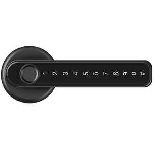Serrure intelligente à empreintes digitales Sinovo Tuya, poignée de porte électronique à empreintes digitales, serrures à levier avec contrôle par application pour la maison et le bureau - Product Image 4