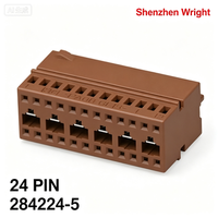 Connecteur de boîtier de câble femelle TE 284224-5 24P 2,54 mm de haute qualité d'origine – Achetez un connecteur de signal automobile en stock