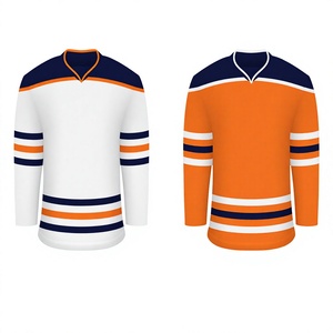 เสื้อฮอกกี้น้ำแข็งแบบซับลิเมชั่นสั่งทำขายส่ง ดีไซน์ใหม่ปี 2026 สำหรับผู้ชาย แขนสั้น ผลิตจากโพลีเอสเตอร์ 100% - Product Image 6