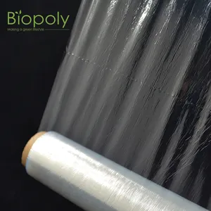 Film estensibile di amido di mais biodegradabile per la casa compostabile in PLA su rotolo