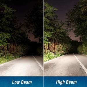Off Road Led Headlight 7 Inch Square H4 <b>Plug</b> Low High Beam Drl <b>With</b> Aluminum Alloy Body Ip65 Waterproof - Product Image 4