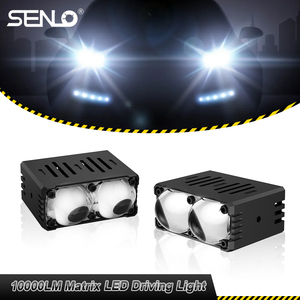 Senlo Accessori Moto: Fari Fendinebbia Senlo X2 GT per Moto, Luci Rock, Luci Auto, Moto <span class=keywords><strong>Benda</strong></span> - Product Image 5